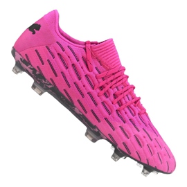 Kopačke Puma Future 6.1 Netfit Low Fg / Ag M 106182-03 višebojan ružičasta