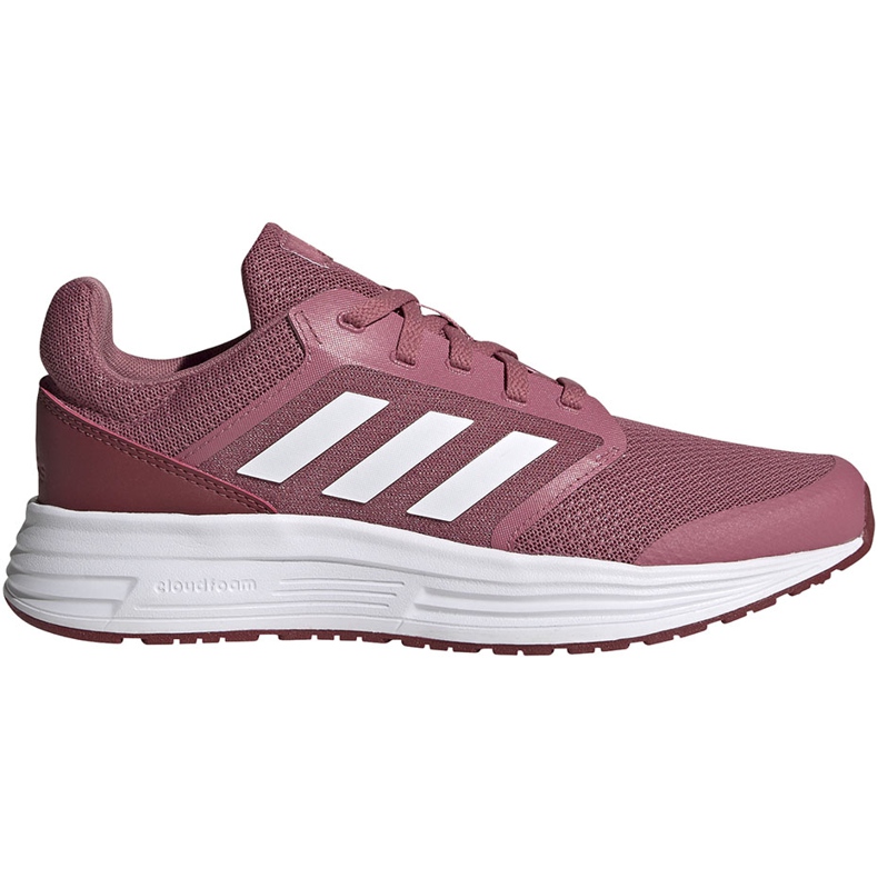 Ženske tenisice za trčanje adidas Galaxy 5 bordo FW6124 bijela crvena