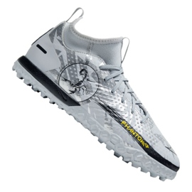 Nike Phantom Gt Academy Df Se Tf Jr DA2289-001 nogometne cipele višebojan srebro