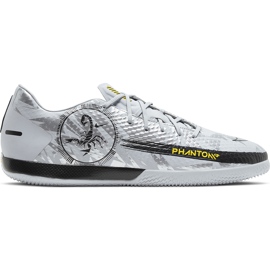 Nike nogometne tenisice Phantom Gt Scorpion Academy Ic DA2265 001 srebro srebro