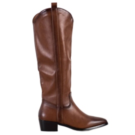 Seastar Ležerne kaubojske čizme smeđa