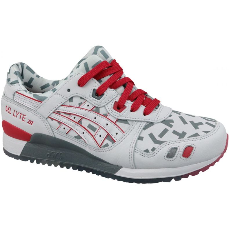 Asics Gel-Lyte III U 1191A251-100 bijela crvena siva