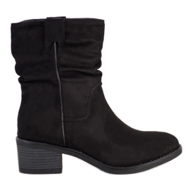 Super Mode Ležerne čizme sa zagrijavanjem crno