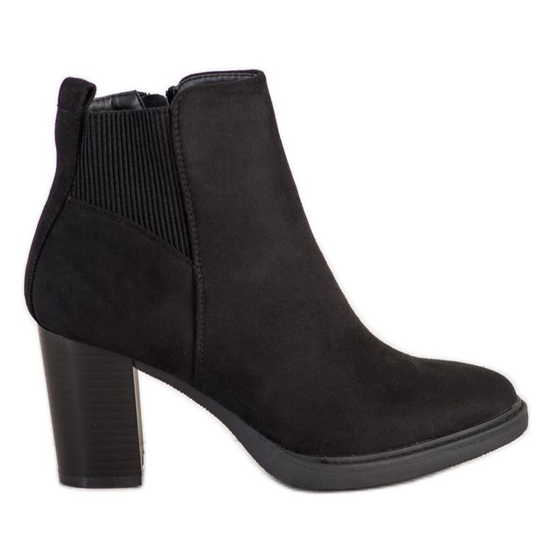 Super Mode Crne čizme na postu crno