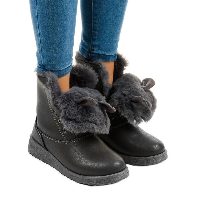 Sive izolirane čizme iz Alrindre siva