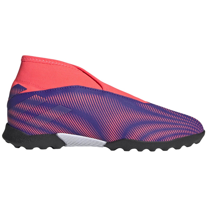 Adidas Nemeziz.3 Ll Tf Junior ljubičasto-ružičaste nogometne cipele EH0584 ljubičasta