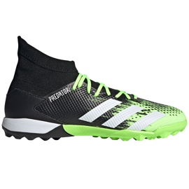 Kopačke adidas Predator 20.3 Tf crno -zelene EH2912 crna