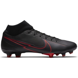 Nike nogometne tenisice Mercurial Superfly 7 Academy FG / MG M AT7946 060 crna ljubičasta, crna