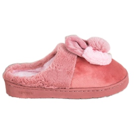 Bona Ružičaste papuče s oštećenjem ružičasta