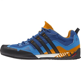 Adidas Terrex Swift Solo M AQ5296 cipele crna plava narančasta