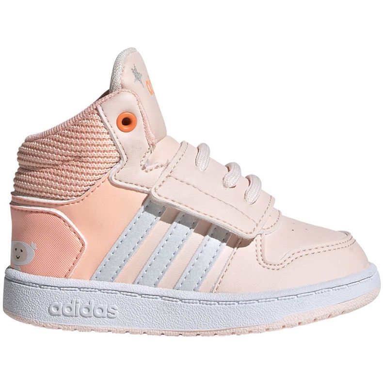 Adidas Hoops Mid Jr FW4924 cipele ružičasta