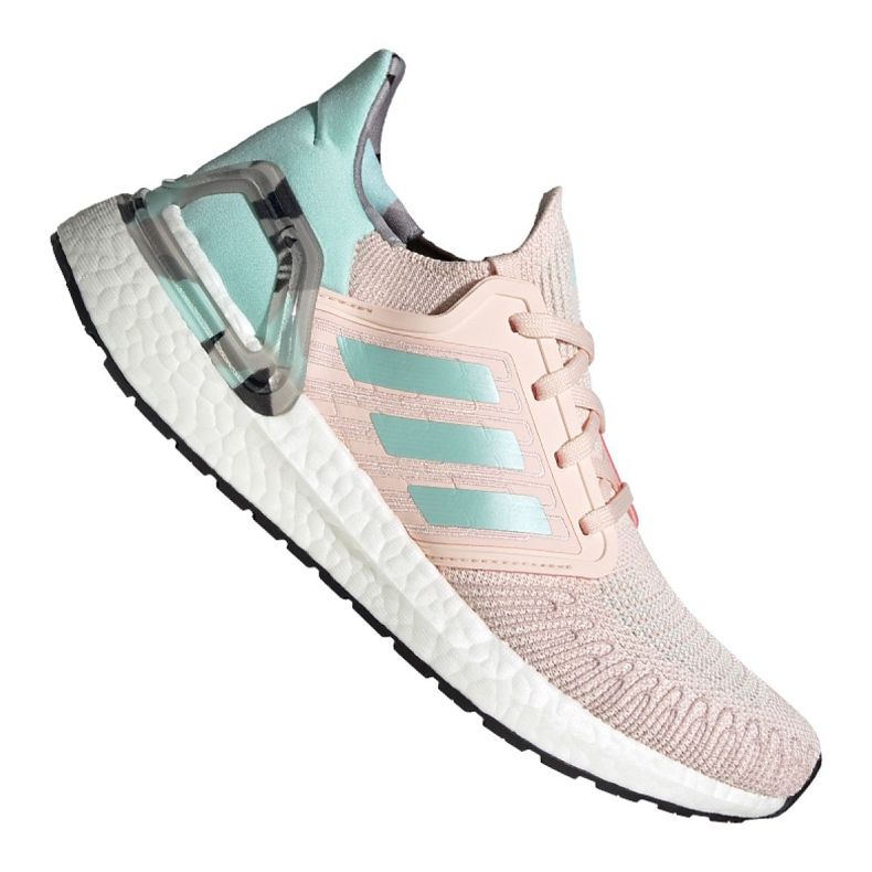 Cipele za trčanje adidas Ultraboost 20 W FV8350 raznobojna ružičasta
