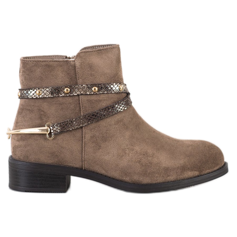 Bestelle Modne smeđe čizme smeđa