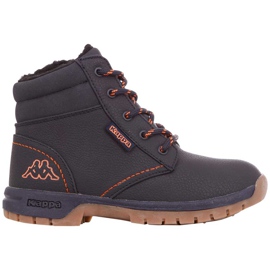 Kappa Cammy Fur T dječje cipele crna i narančasta 260637T 6744