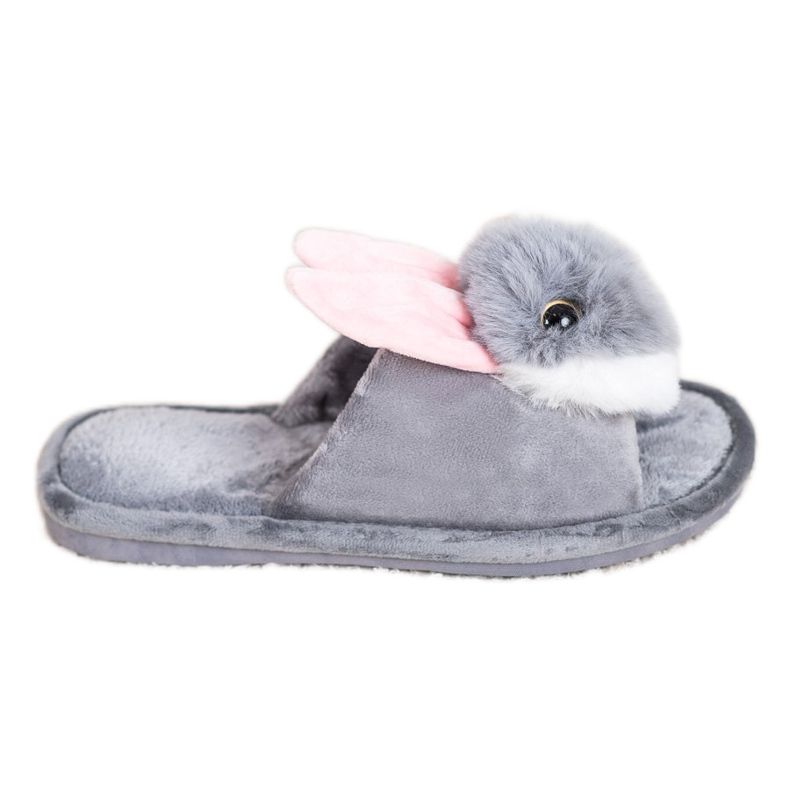 Bona Zečiće papuče siva