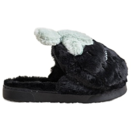 Bona Papuče od jagoda crno siva