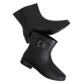 Gležnjače s kopčom crne D32 Crne crna