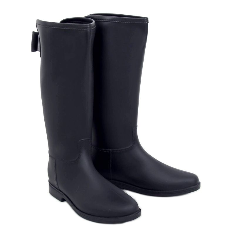 Crne ženske galoše crne D58 Crne crno