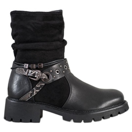 Super Mode Topli crni radnici crna