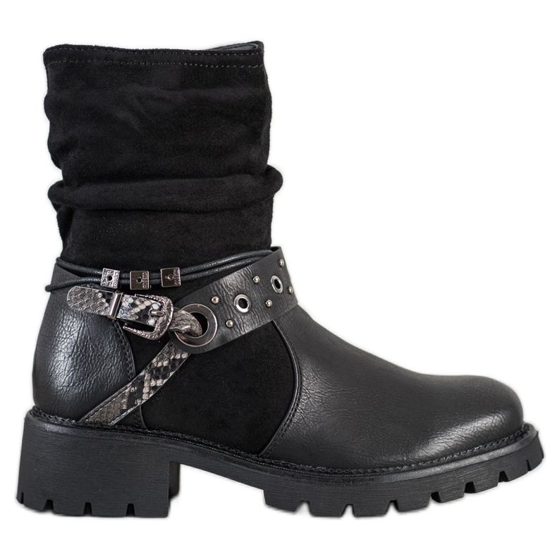 Super Mode Topli crni radnici crno