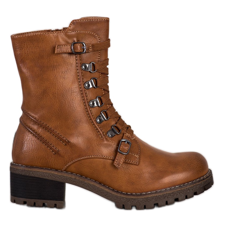 Super Mode Smeđe radnice na vezanje smeđa