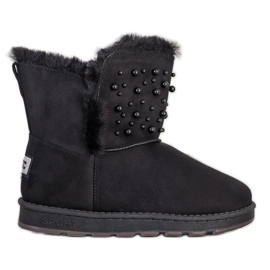 Bona Mukluki s perlicama crna