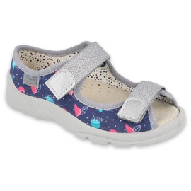 Dječje cipele Befado 869X144 plava srebro siva