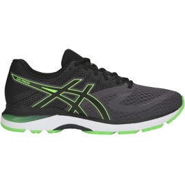 Asics Gel Pulse 10 1011A007-021 muške tenisice za trčanje crna zelena