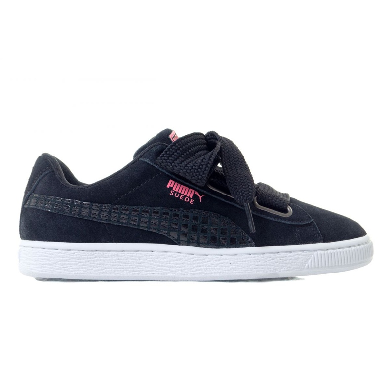 Puma Suede Heart Street 2 W 366780 01 crno ružičasta