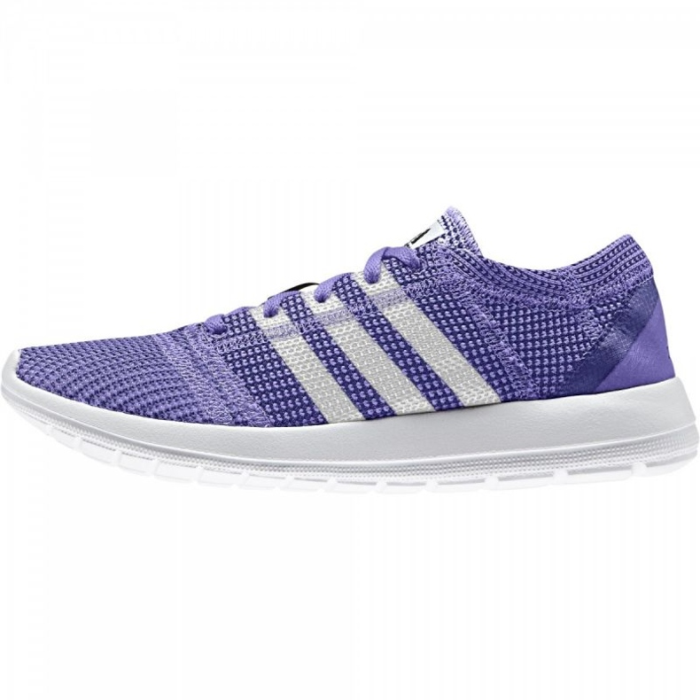 Cipele za trčanje adidas element fino triko W B40629 ljubičasta plava