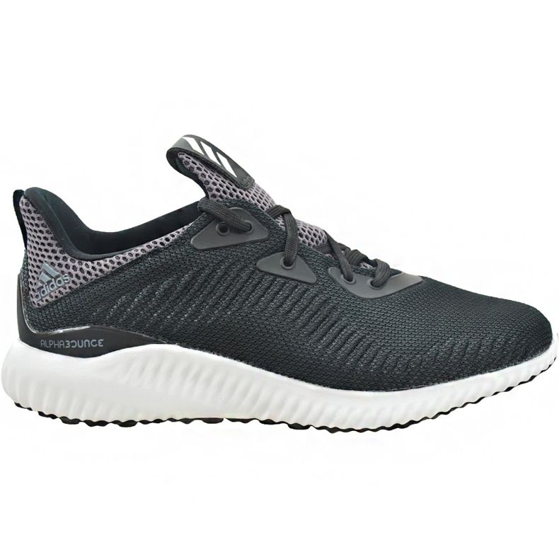 Adidas Alphabounce J tenisice za trčanje crne BB7095 crno