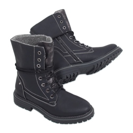 Radnici na vezanje crni 4667 Crni crno