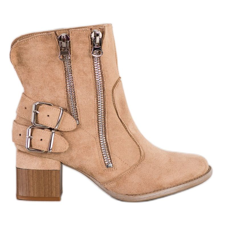 Bella Paris Bež modne čizme