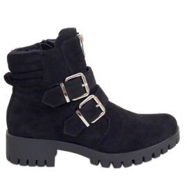 Crne XJ-30 Crne čizme na štitniku crna