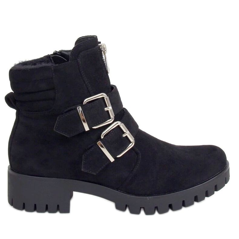 Crne XJ-30 Crne čizme na štitniku crno