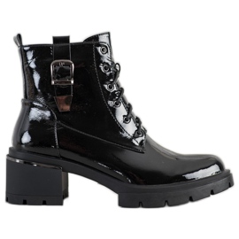 SHELOVET Lakirani modni radnici crna