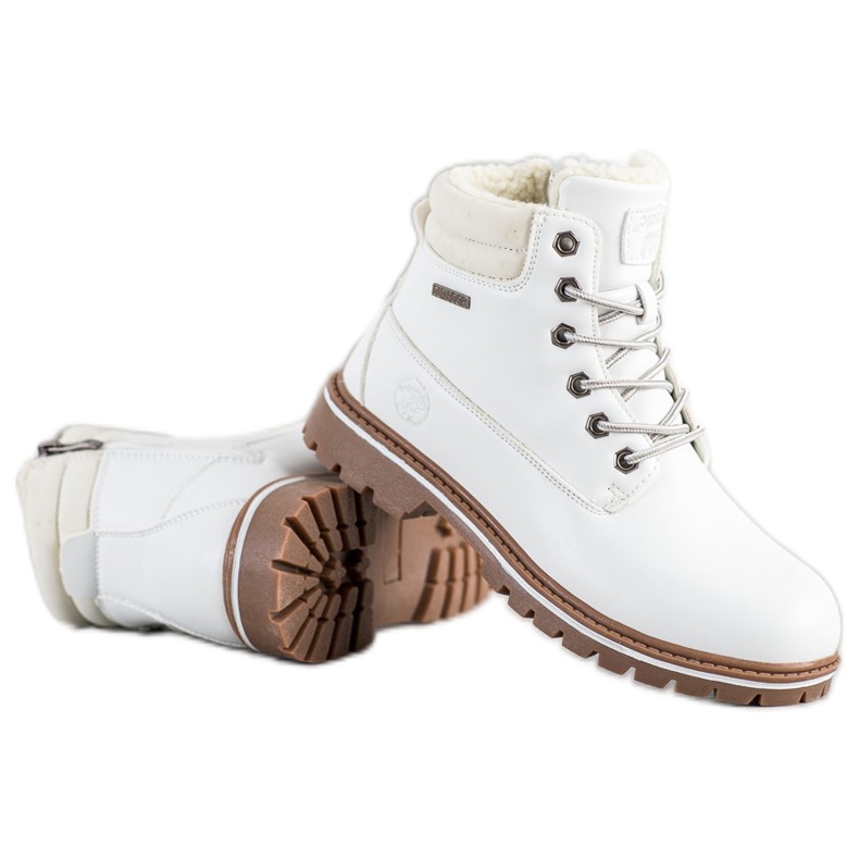 SANDIC Bijeli hvatači s ovčjom kožom bijela