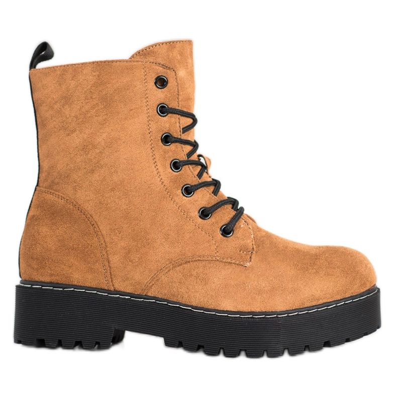 SHELOVET Traperi za antilop na platformi smeđa