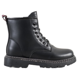 SHELOVET Vezani Crni Traperi crna