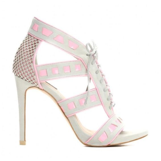 Vices Poroci 1436-7 L Sivi 36 41 ružičasta siva