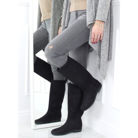 Crne ženske galoše crne D62P crne crna