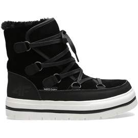 Ženske čizme za snijeg 4F crne D4Z20 OBDH204 21S crna