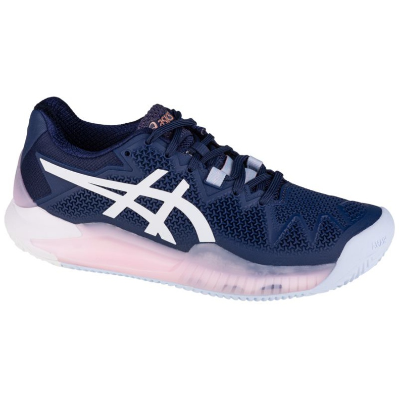 Asics Gel-Resolution 8 Clay W 1042A070-401 bijela mornarsko plava