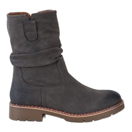 Super Mode Čizme s razbarušenim gornjim dijelom