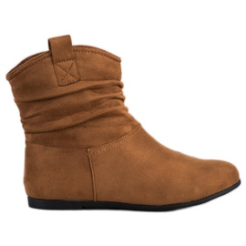 SHELOVET Ležerne čizme od antiknosti smeđ