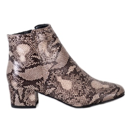 SHELOVET Čizme Print Snake Print