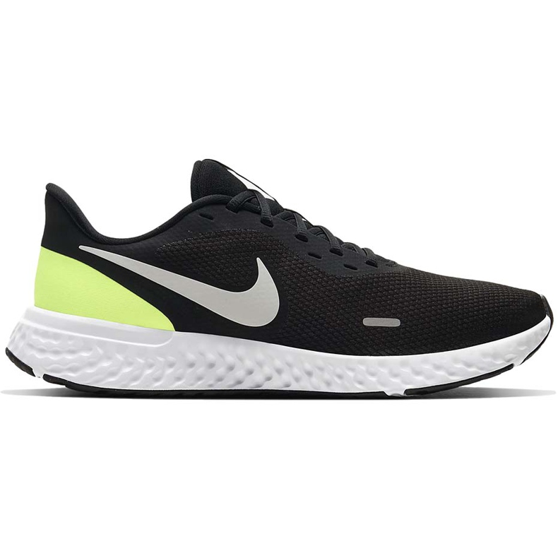Nike Revolution 5 crno-zelene muške tenisice za trčanje BQ3204 010 bijela zelena