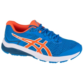 Asics GT-1000 8 Gs Jr 1014A068-400 bijela plava narančasta