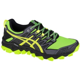 Asics Gel-FujiTrabuco 7 M 1011A197-300 crna siva zelena žuta boja