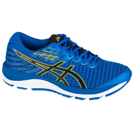 Asics Gel-Kumulus 21 Gs W 1014A069-401 crna plava žuta boja